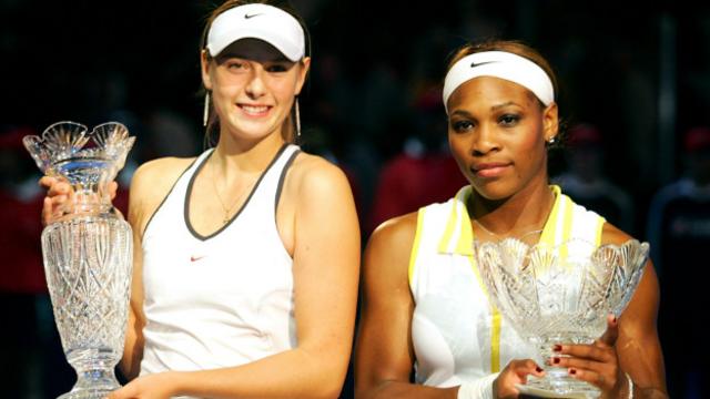 Maria Sharapova y Serena Williams