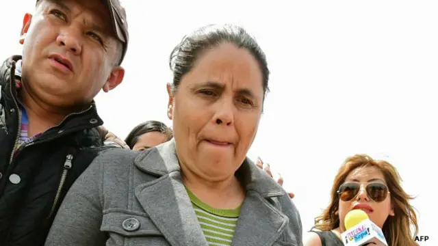 Bernarda Guzmán Loera, hermana de Joaquín "El Chapo" Guzmán.