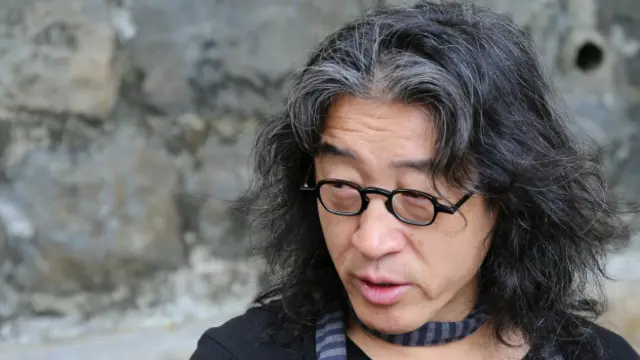 独立中文笔会会长贝岭在香港接受BBC中文网专访。