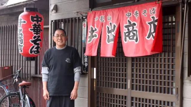 井出纪生30年前开了自己的拉面店。(图片来源:Danielle Demetriou)