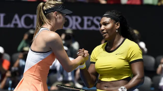 Мария Шарапова и Серена Уильямс