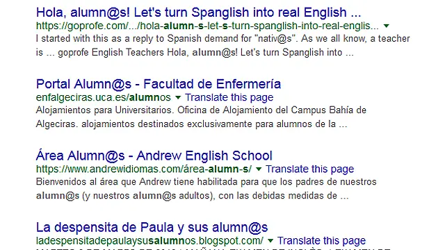 En español, desde hace un tiempo, hay quienes usan @ para evitar al lenguaje sexista.