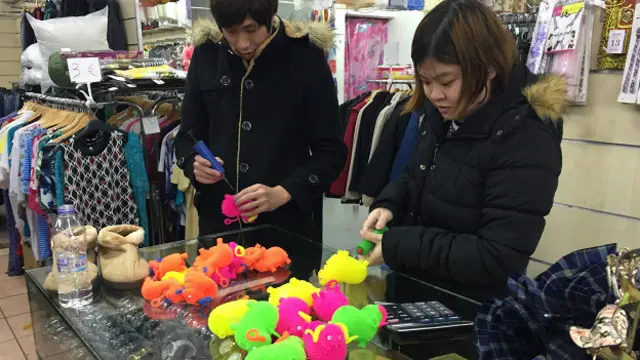 Tienda china, Lesbos