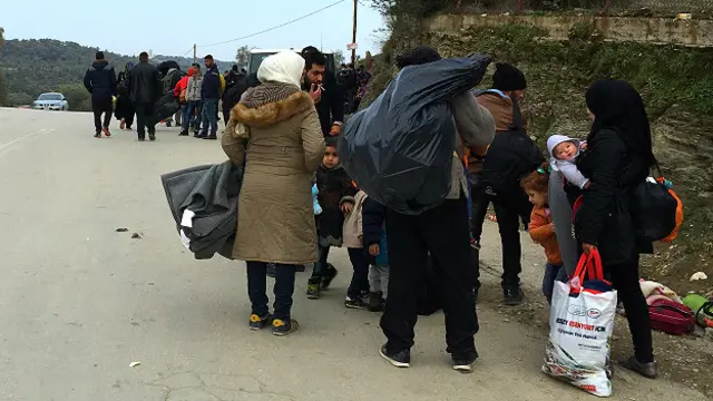 Centro de registro, Lesbos