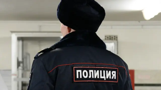 Российский полицейский