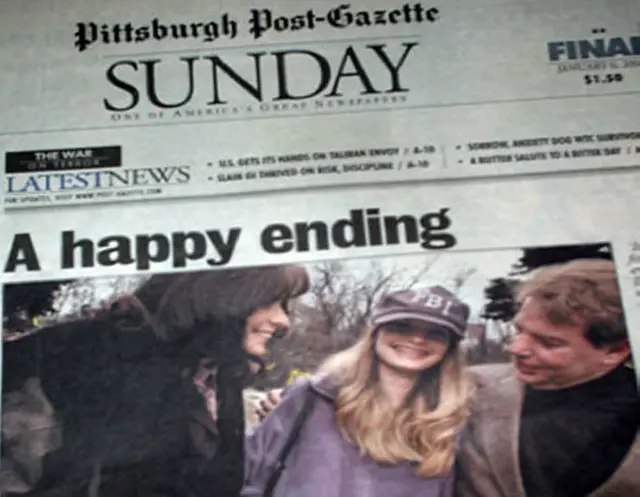 Tras cuatro días de pesadilla, fue rescatada por el FBI.