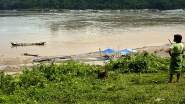 中国出资兴建的密松水电站此前被叫停