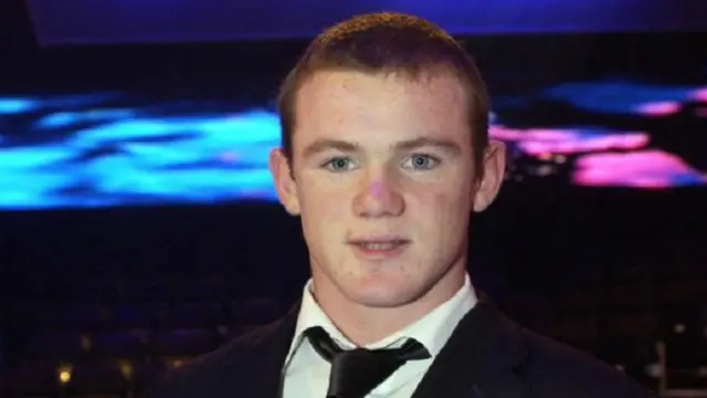 حصل اللاعب واين روني على جائزة شخصية العام الرياضية لبي بي سي وهو في سن السابعة عشرة 