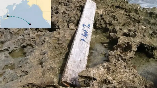 Imagen del letrero encontrado en Hawaii.