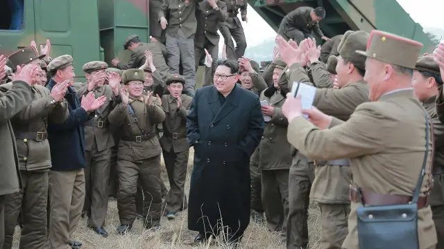 Menurut Kim Jong-un, mesin baru ini mampu melontarkan rudal balistik ke "wilayah daratan Amerika Serikat (AS)".