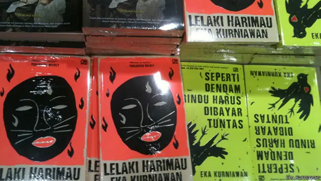 Sejauh ini, Eka telah menulis empat novel yaitu Cantik Itu Luka (2002), Lelaki Harimau (2004), Seperti Dendam, Rindu Harus Dibayar Tuntas (2014), serta O (2016). 