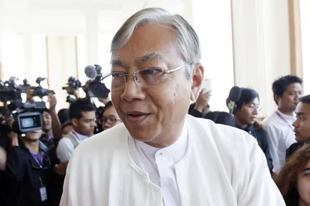 Ông Htin Kyaw là một trong số những người thân cận của bà Suu Kyi.