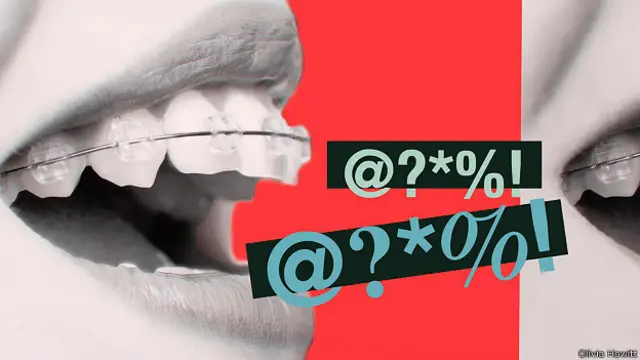 गुस्सा, अपशब्द