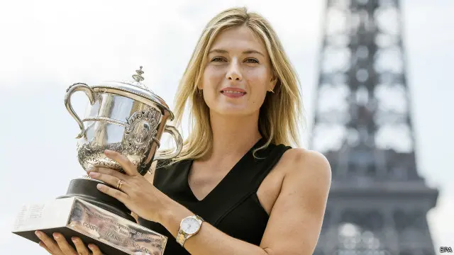 شیراپووا پانچ بار گرینڈ سلیم جیت چکی ہیں