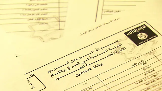 Ribuan dokumen berlogo ISIS muncul di dunia maya.