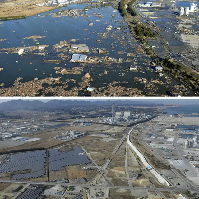 当年全毁地区，不少已展现了比震灾前更现代化町村的面貌