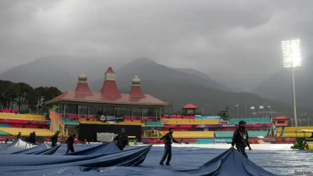 धर्मशाला स्टेडियम, नीदरलैंड्स-ओमान मैच रद्द