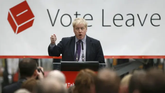 约翰逊说，脱离欧盟后的英国前途是光明的。