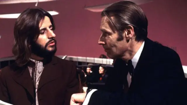 Ringo Starr và Sir George Martin