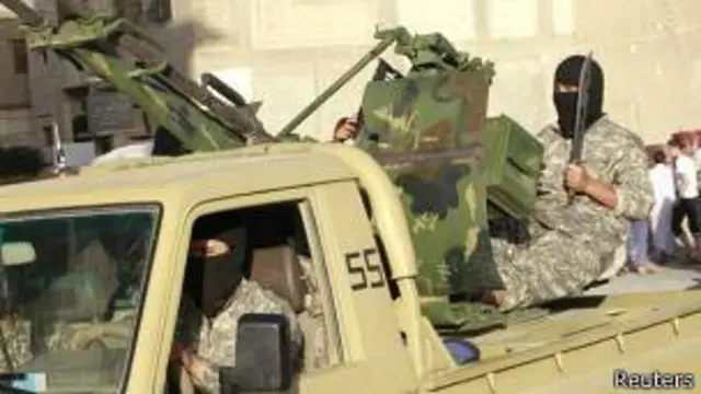 El poder del armamento de Estado Islámico es bastante amplio.