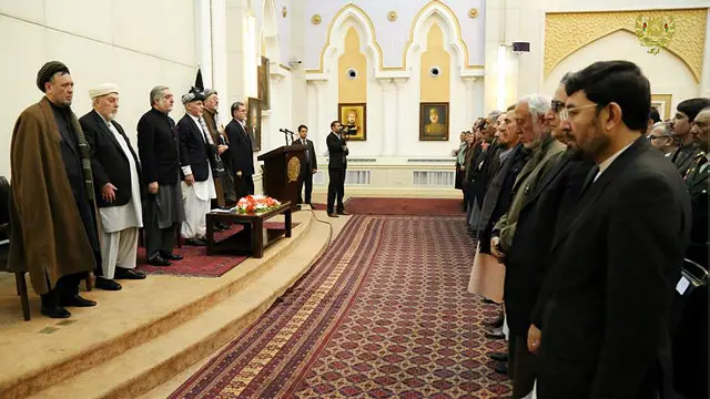 آقای غنی اعطاء این لقب را در مراسم رسمی در کاخ ریاست جمهوری اعلام کرد