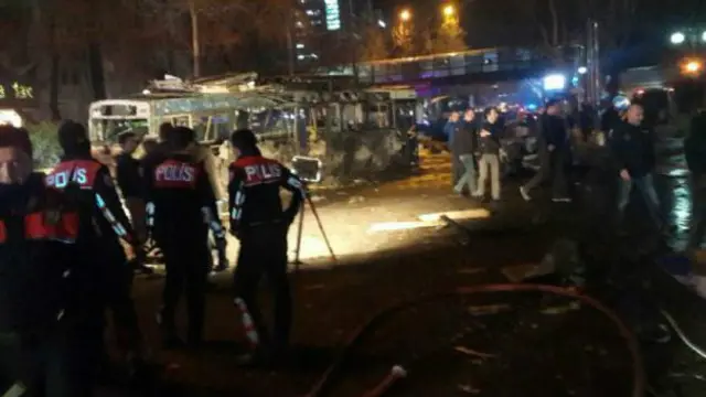 Ankarada partlayış