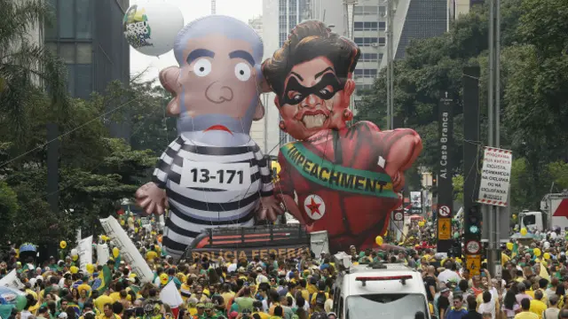 Protesas en Brasil