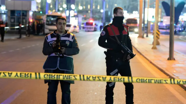 Partlayış şəhərin əsas nəqliyyat qovşaqlarından biri yaxınlığında baş verib