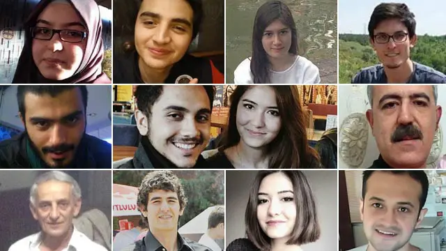 Жертви атаки в Анкарі