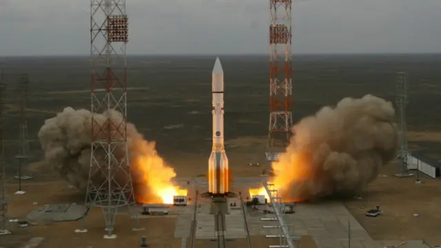 یہ پیر کو قزاقستان کے خلائی سٹیشن سے مقامی وقت کے مطابق تین بج کر 31 منٹ پر لانچ کیا گیا