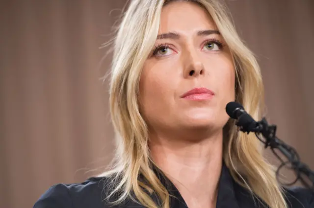 Ngôi sao quần vợt người Nga Maria Sharapova