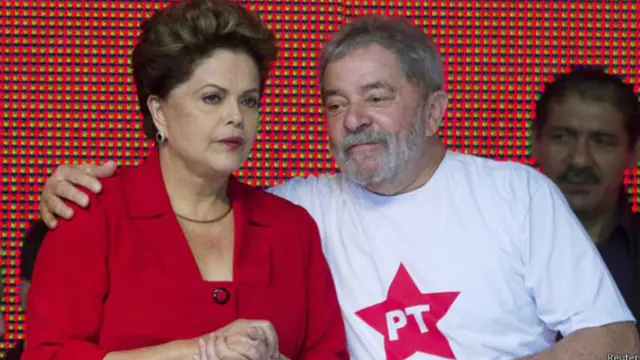 Bà Rousseff được ông Lula chọn làm người thay thế ông ở vị trí tổng thống