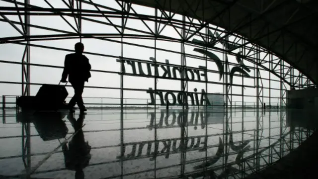 法蘭克福機場是全世界最繁忙的航空樞紐之一。(圖片來源：Getty Images)