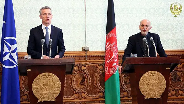 افغان ولسمشرد ناټو له سرمنشي سره په کابل کې ليدلي