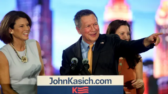Губернатор Огайо Джон Кейсик