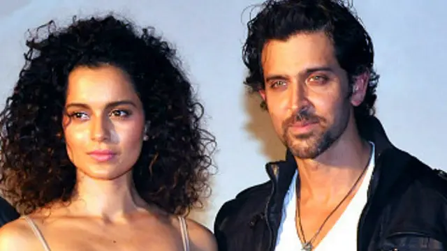 کنگنا اور رتک روشن کے درمیان اختلافات نے انھیں قانونی چارہ جوئی تک پہنچا دیا ہے