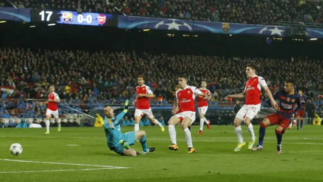 Barcelona v Arsenal