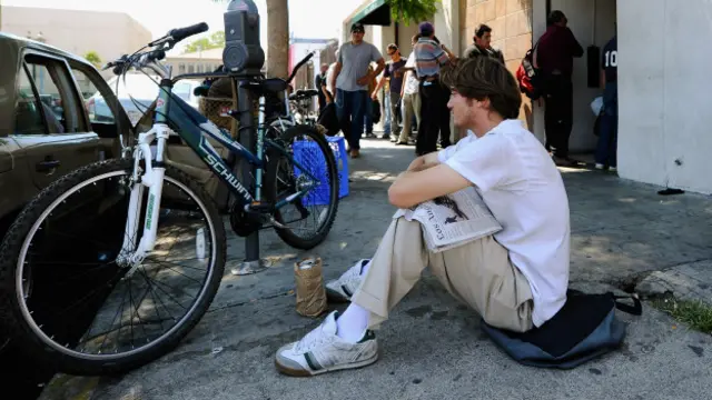 Sin casa en Los Ángeles