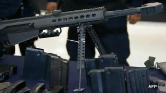 Fusil Barrett, calibre .50