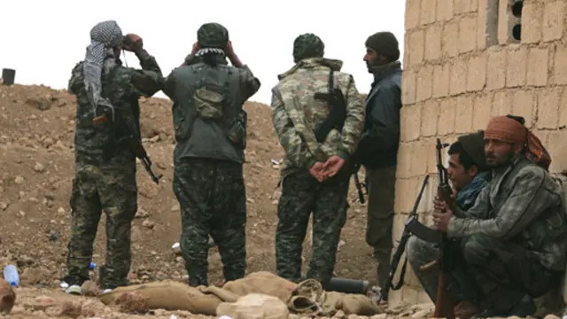 نیروهای کرده در جنگ علیه داعش از حمایت ایالات متحده برخوردار بودهاند