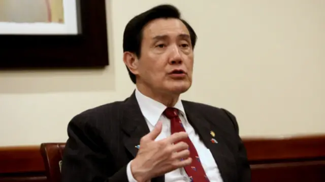 正在中南美洲伯利茲出訪的總統馬英九,聽聞岡比亞與中國建交時,表示「強烈不滿」