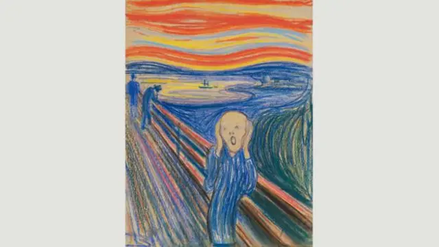 Çığlık tablosunun 1895'te yapılan bu versiyonu 2012’de ABD’de 120 milyon dolara satılarak kısa süreliğine en pahalı sanat eseri unvanını aldı.