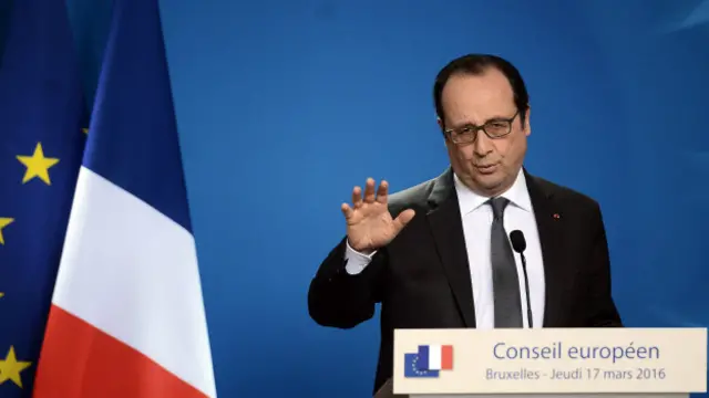 El presidente de Francia, Francois Hollande, advirtió que no era posible "garantizar un final feliz" en búsqueda de una solución.