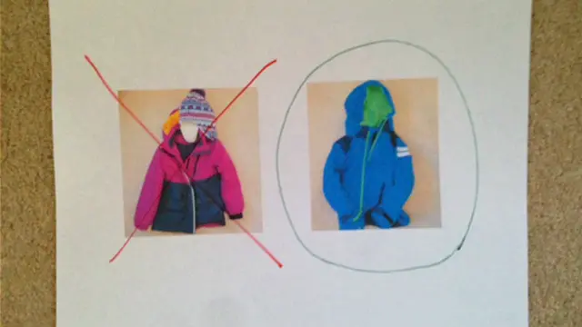 Визуальное напоминание для Лизы