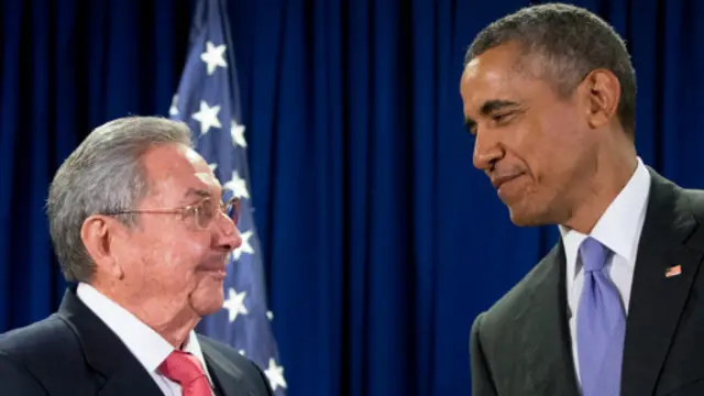 古巴希望奥巴马能解除对古巴的禁运,但这需要美国国会的批准。