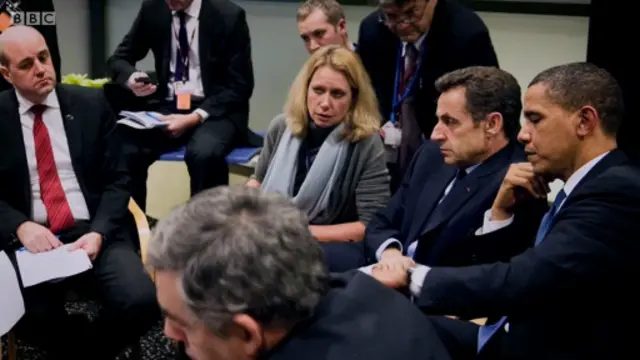 奥巴马与欧洲领导人会谈,温家宝派代表出席。