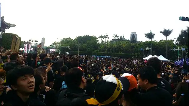 當時的學運團體號召在3月30日上街向當時的馬英九政府抗議，該團體聲稱有數十萬人參與這場遊行。
