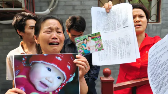 Escándalo de leche contaminada en China en 2008