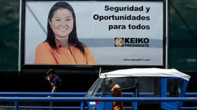 La hija del expresidente Alberto Fujimori se lanzó como presidenta en 2011 pero ganó Ollanta Humala.