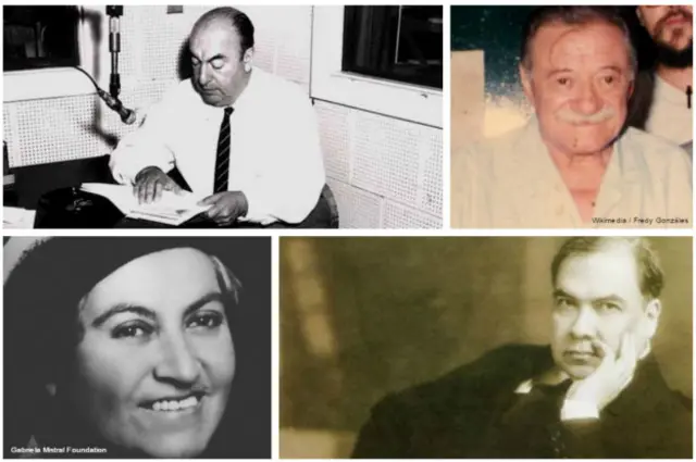 Pablo Neruda, Mario Benedetti, Gabriela Mistral y Rubén Darío están entre los poetas favoritos de los lectores.